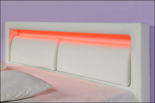wwwluxprodebilderebaymoebelledbettLEDbettweissorangejpg Designer Bett Mit Led Beleuchtung ~ wwwluxprodebilderebaymoebelledbettLEDbettweissorangejpg