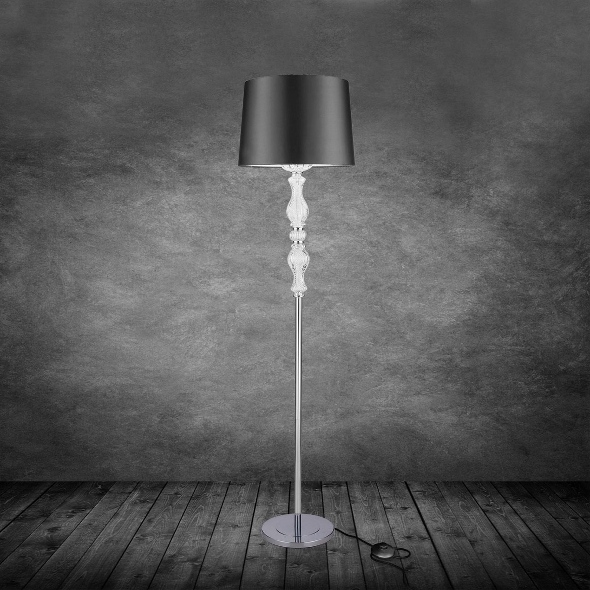 Metall Stehleuchte Wohnzimmer Wohnideen Stativlampe Schirm