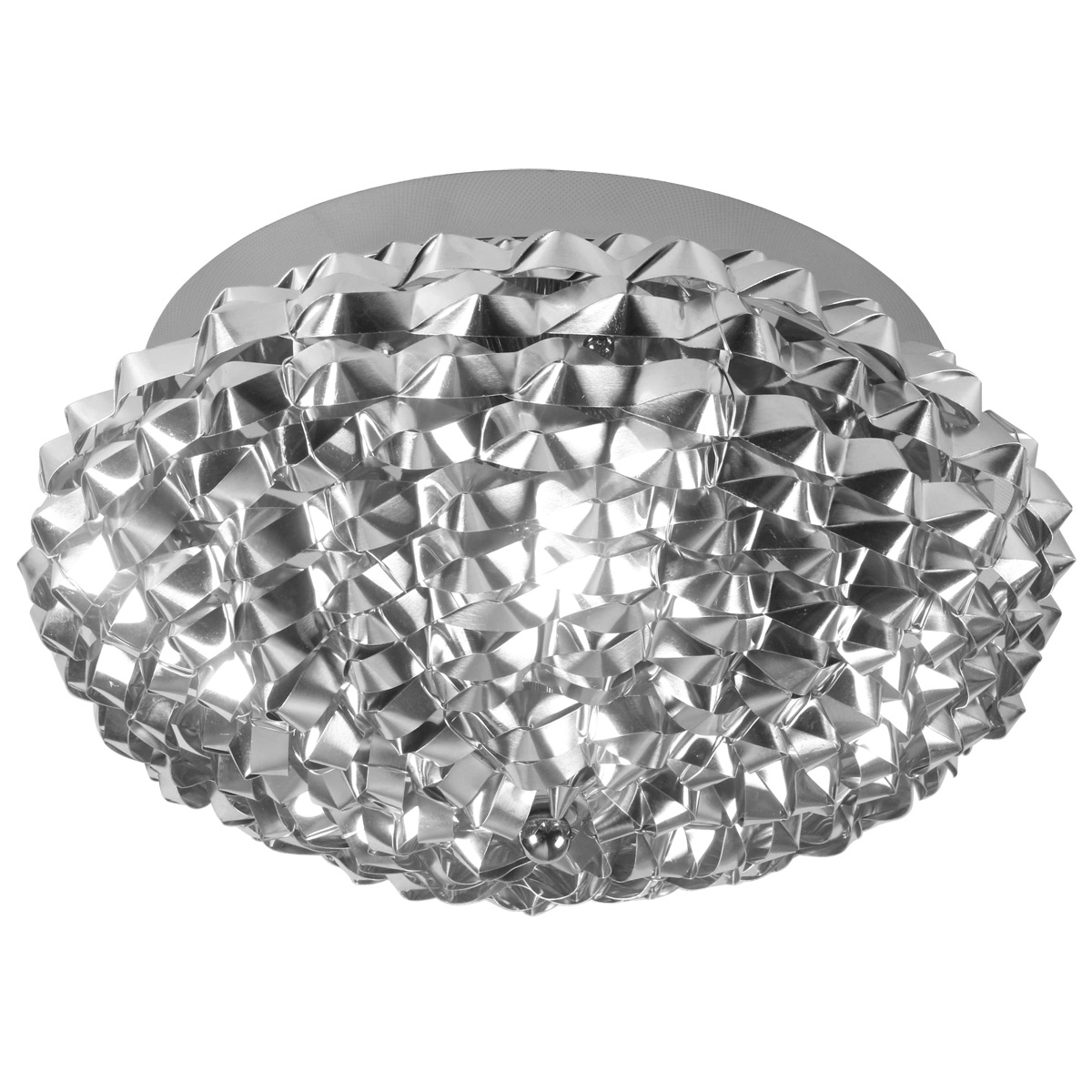 lux.pro® Deckenleuchte Deckenlampe Lampe Leuchte Mesh Kristall Chrom