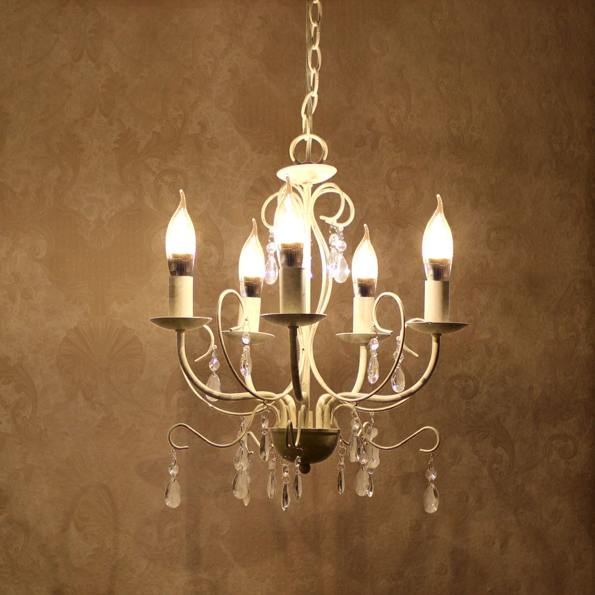 Stilvoller Kristall Kronleuchter Lüster Deckenleuchte Hängeleuchte