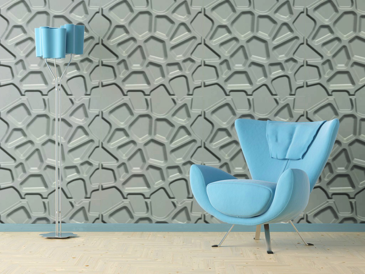 NEU.HOLZ® 6m² 3D Wandpaneele Wandverkleidung Design Wand Paneel