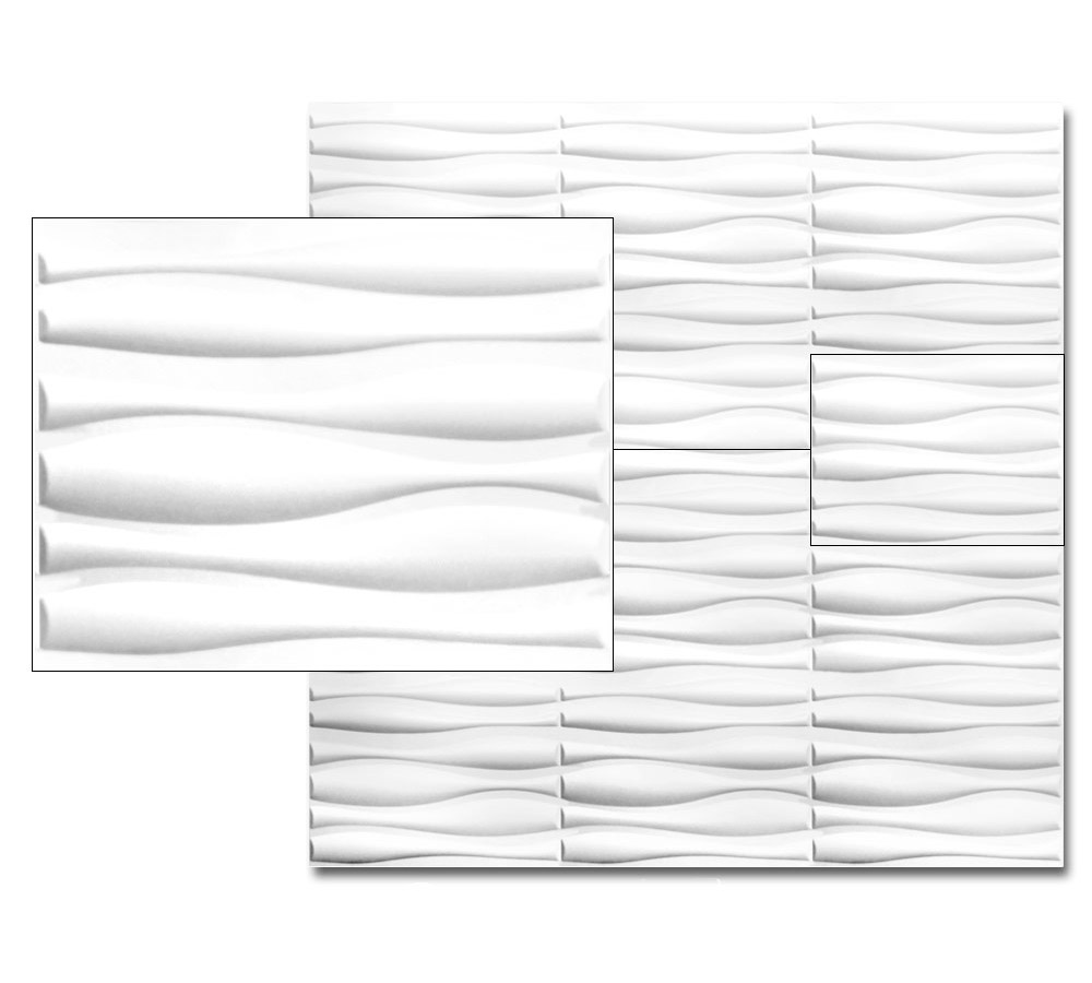 NEU.HOLZ® 6m² 3D Wandpaneele Wandverkleidung Design Wand Paneel
