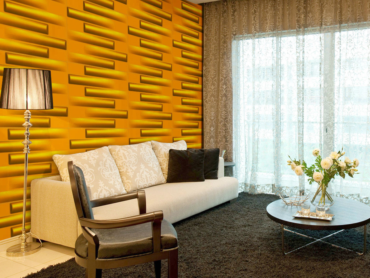 NEU.HOLZ® 6m² 3D Wandpaneele Wandverkleidung Design Wand Paneel